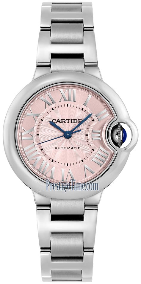 wsbb0046 Cartier Ballon Bleu 33mm Ladies Watch